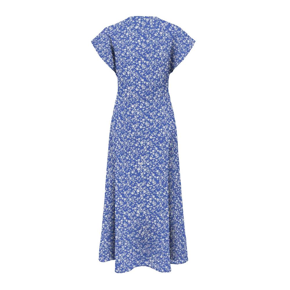 Only Robe Longue Bleu Femme ONLY Life Lux Mollie