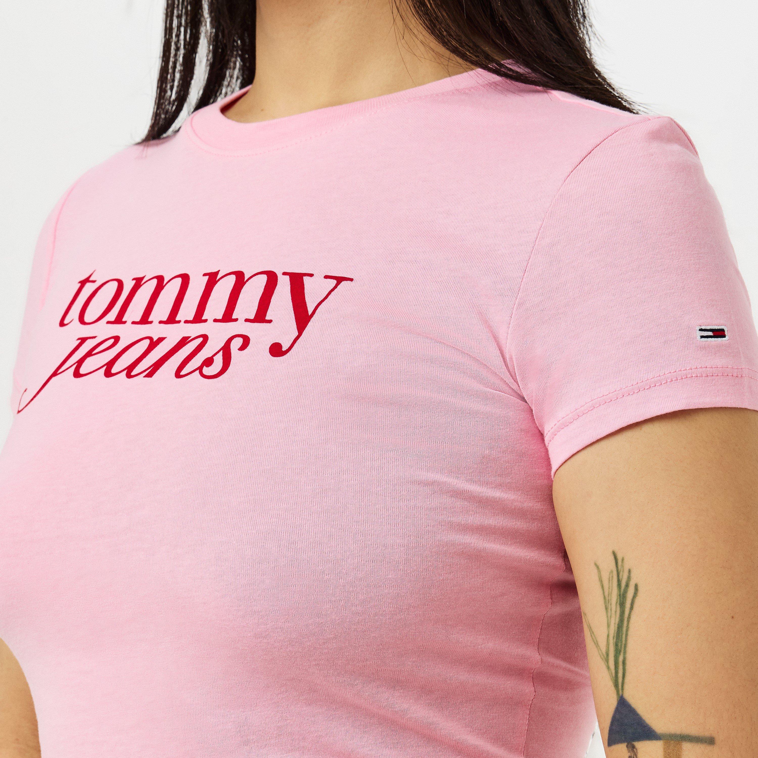 Tommy Jeans TJW SLIM ESSENTIAL LOGO TEE EXT