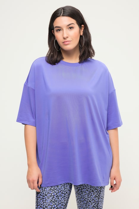 T-Shirt, oversized, Rundhals, Halbarm, Statement Print