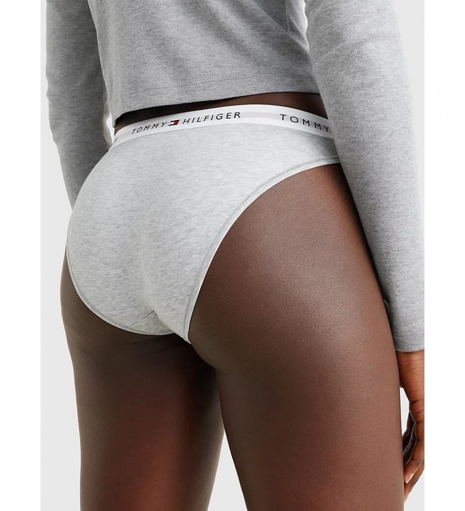 Cuecas Tommy Hilfiger Icons com inscrição cinza
