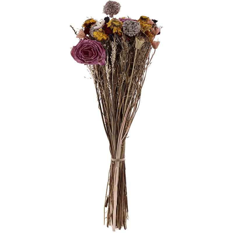EGLO Trockenblumen-Strauss Caraquet, 60 cm, braun