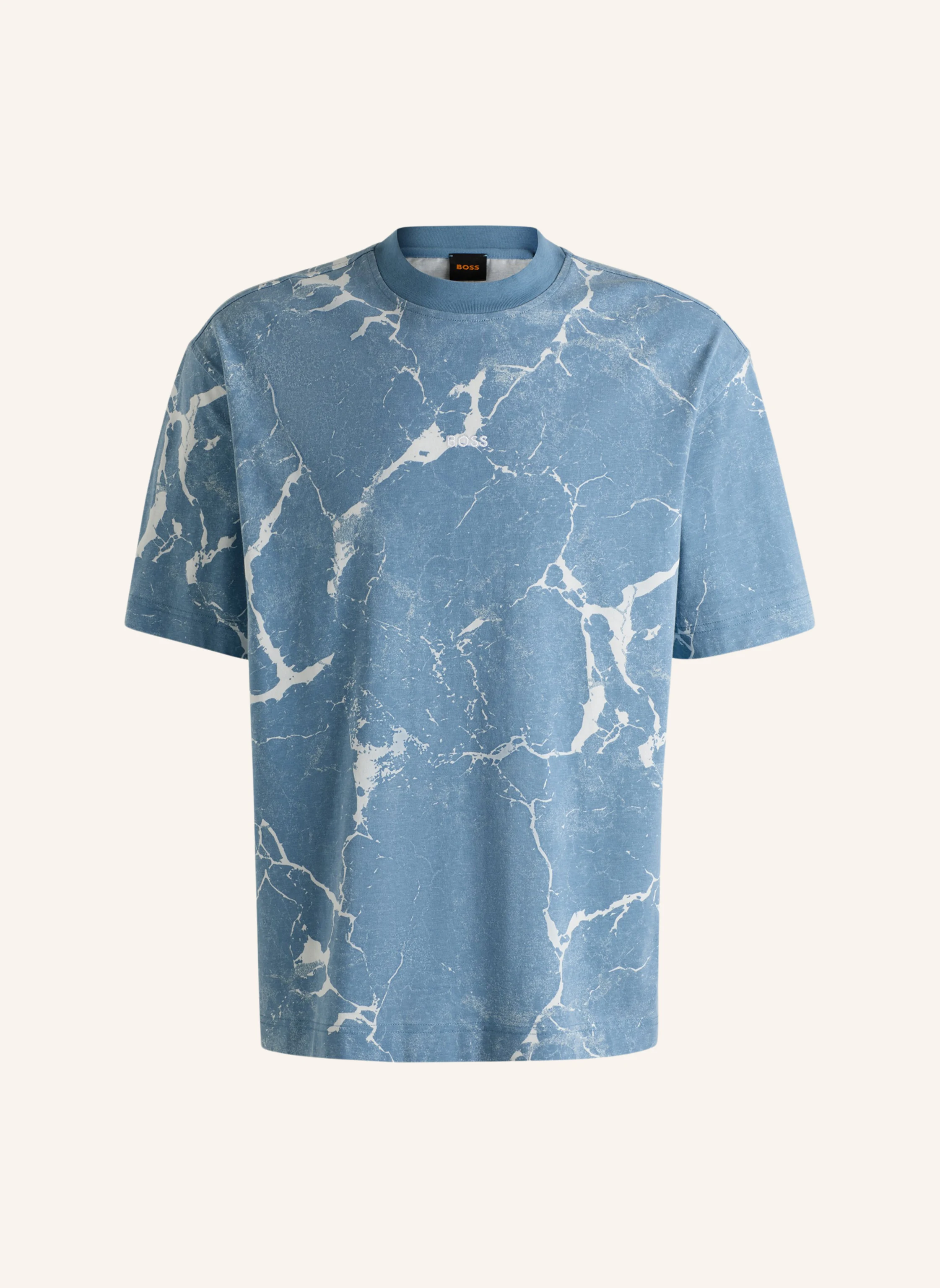 BOSS T-Shirt TE_CRINKLEDESERT Relaxed Fit