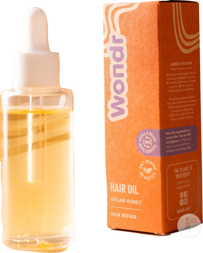 Wondr Huile Capillaire Végane Au Miel Flacon 50ml