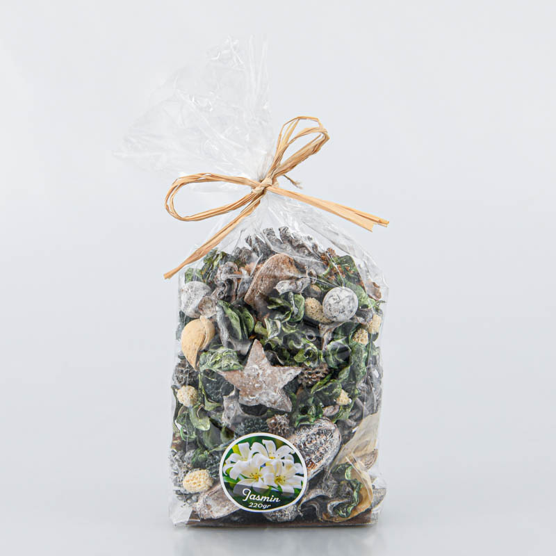 Pot pourri senteur jasmin +/- 200gr