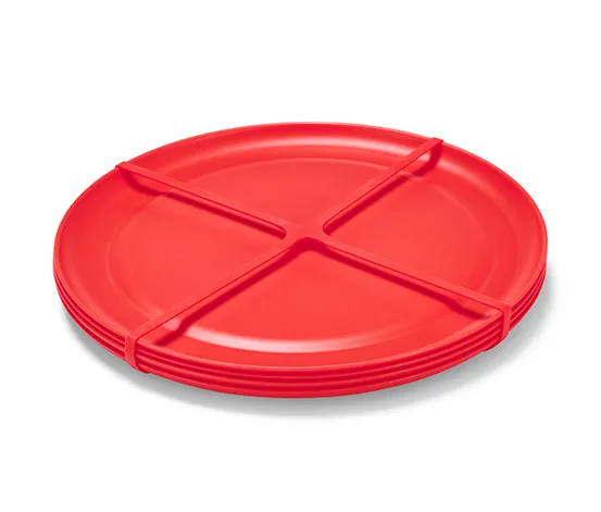 4 Picknickteller