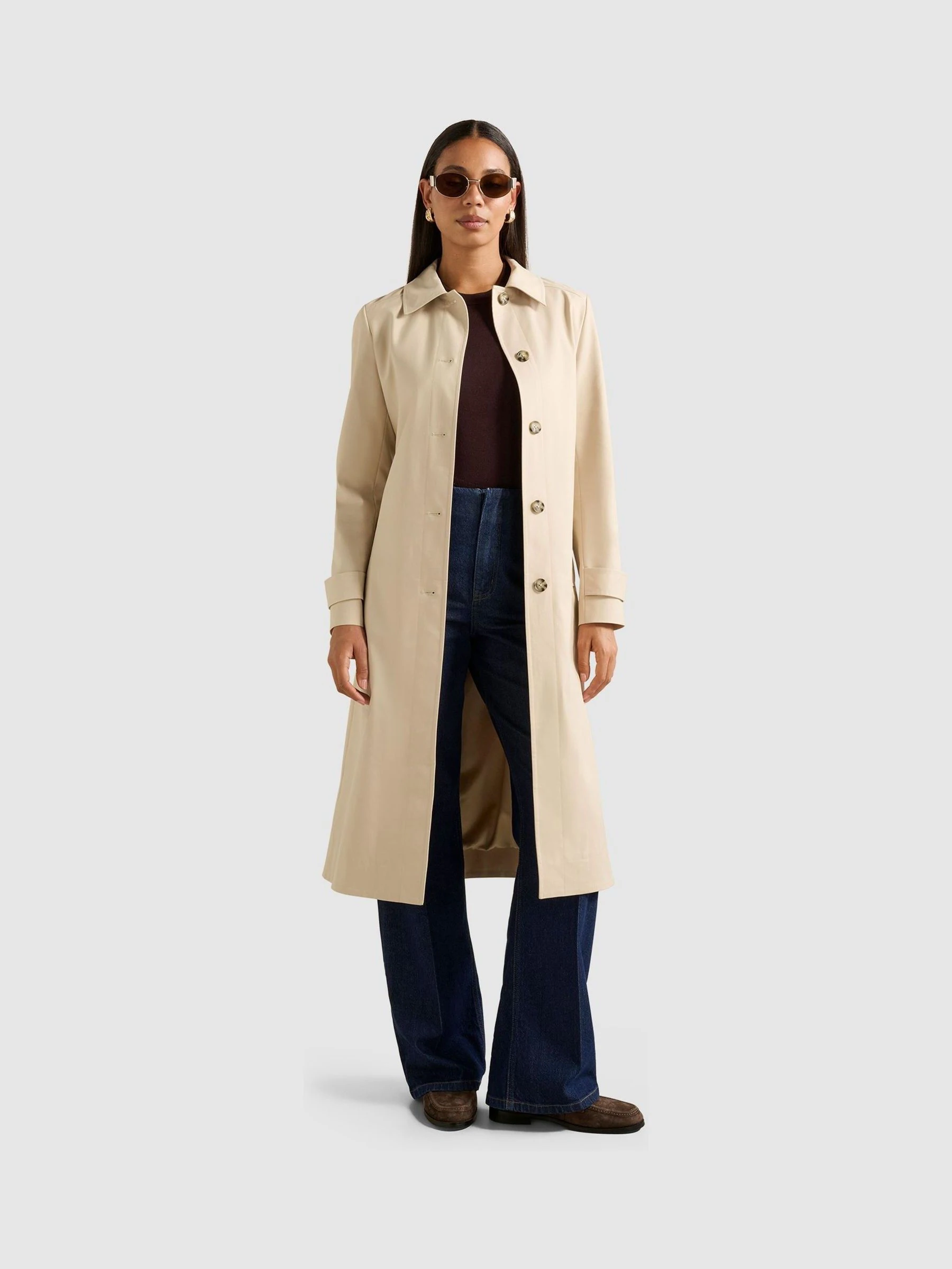 Forever New Helen Single Breasted Trench Coat