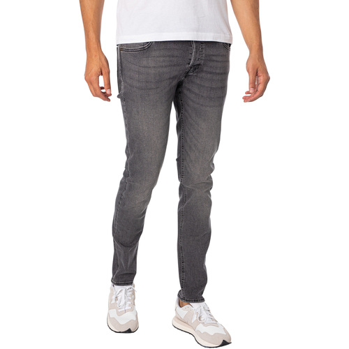 Jack & Jones - Vaqueros Ajustados Glenn Original 349 Negro