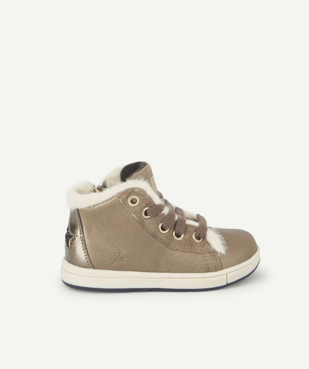 GEOXBASKETS SEMI MONTANTE TROTTOLA MARRON