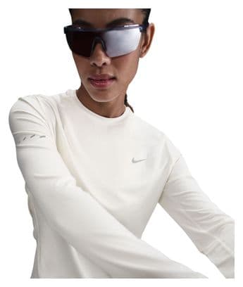 Maillot manches longues Nike Swift Beige Femme