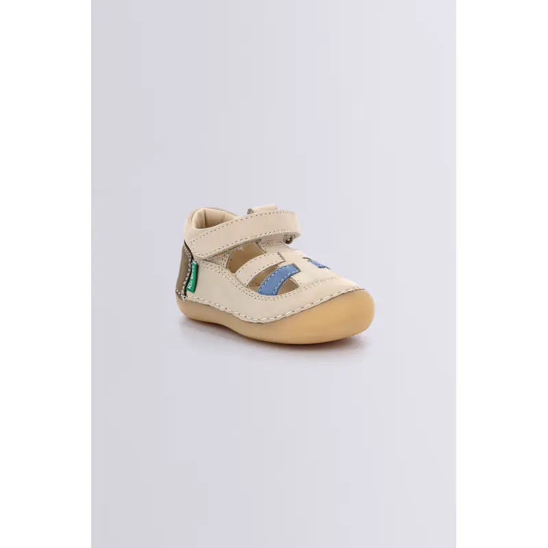 Sushy Beige kaki SALOMÉS Cuir Garçon