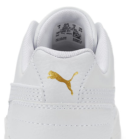 Puma Sko - Rød Game Low Jr - White
