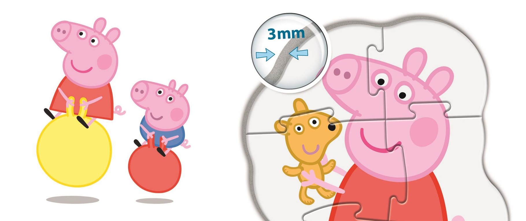 Clementoni - My first puzzle 3-6-9-12 pcs - Peppa Pig (20829)