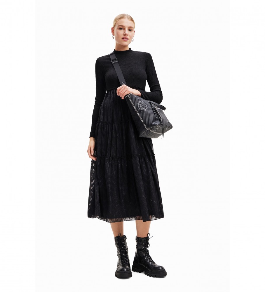Vestido preto Desigual Misha