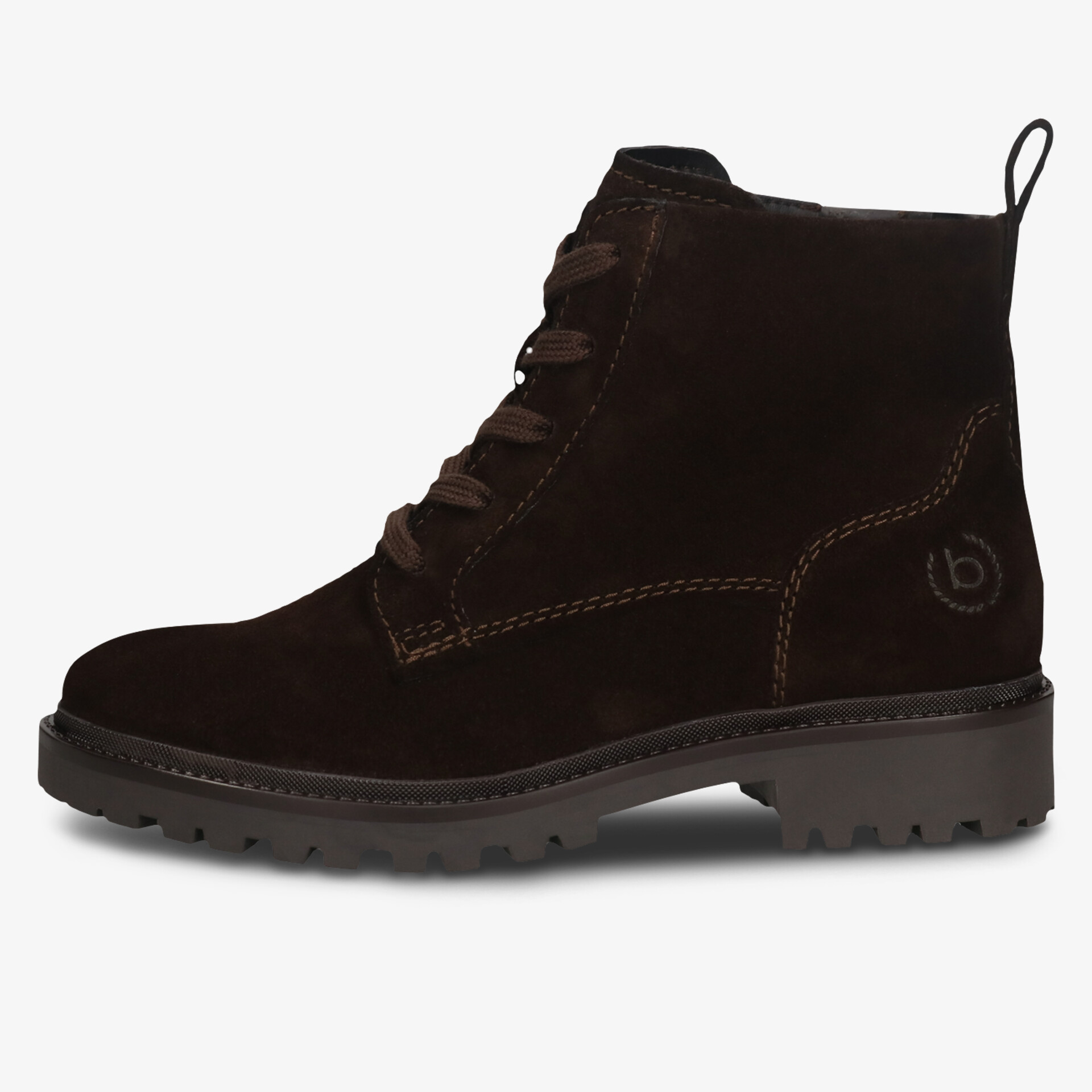 bugatti Damen Schnürstiefeletten schwarz