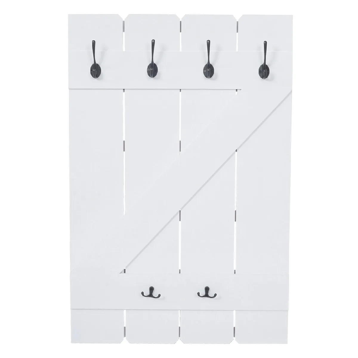 Mendler Garde-robe Blanc Laqué HWC-D13