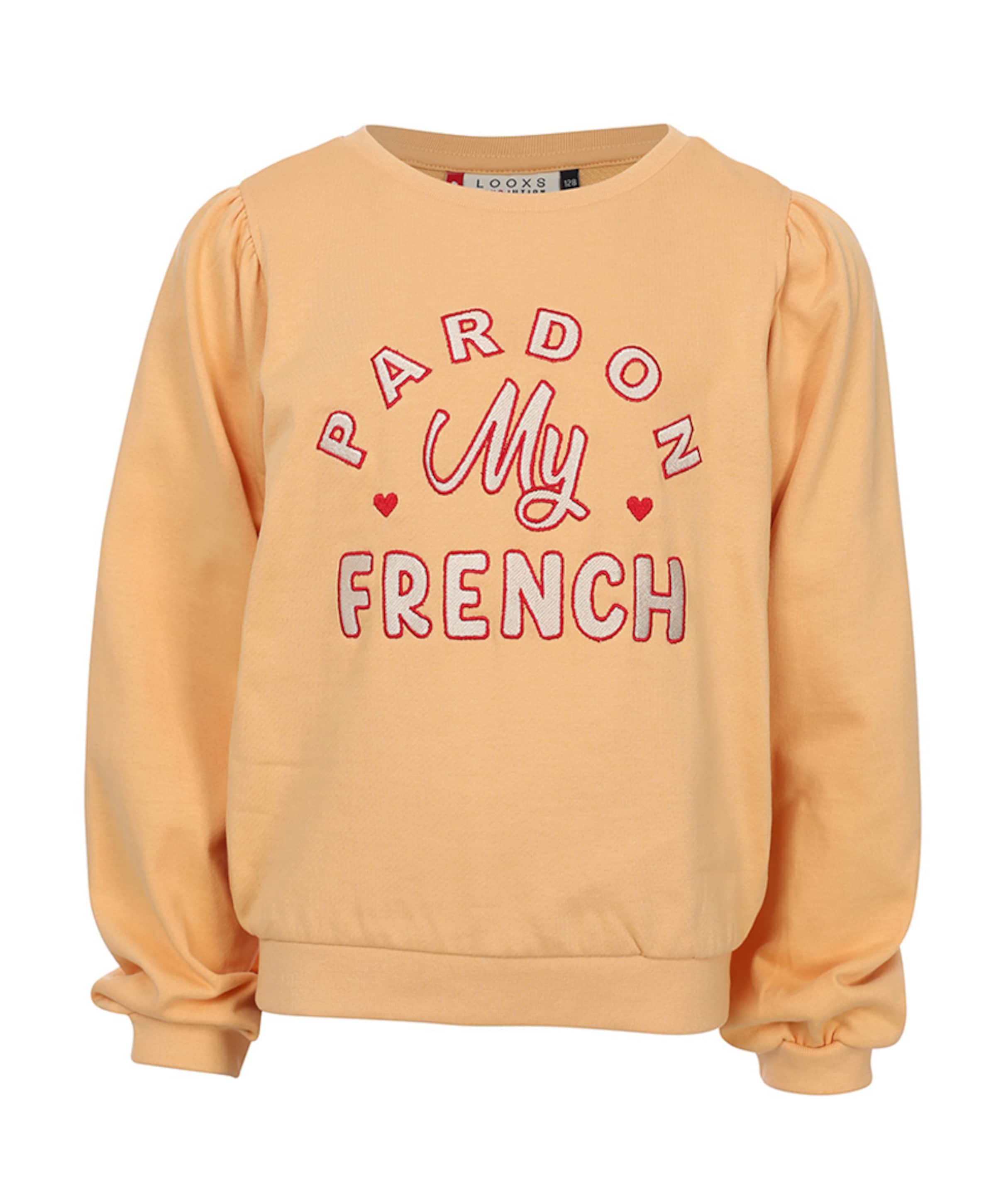 Looxs Little Meisjes sweater geel