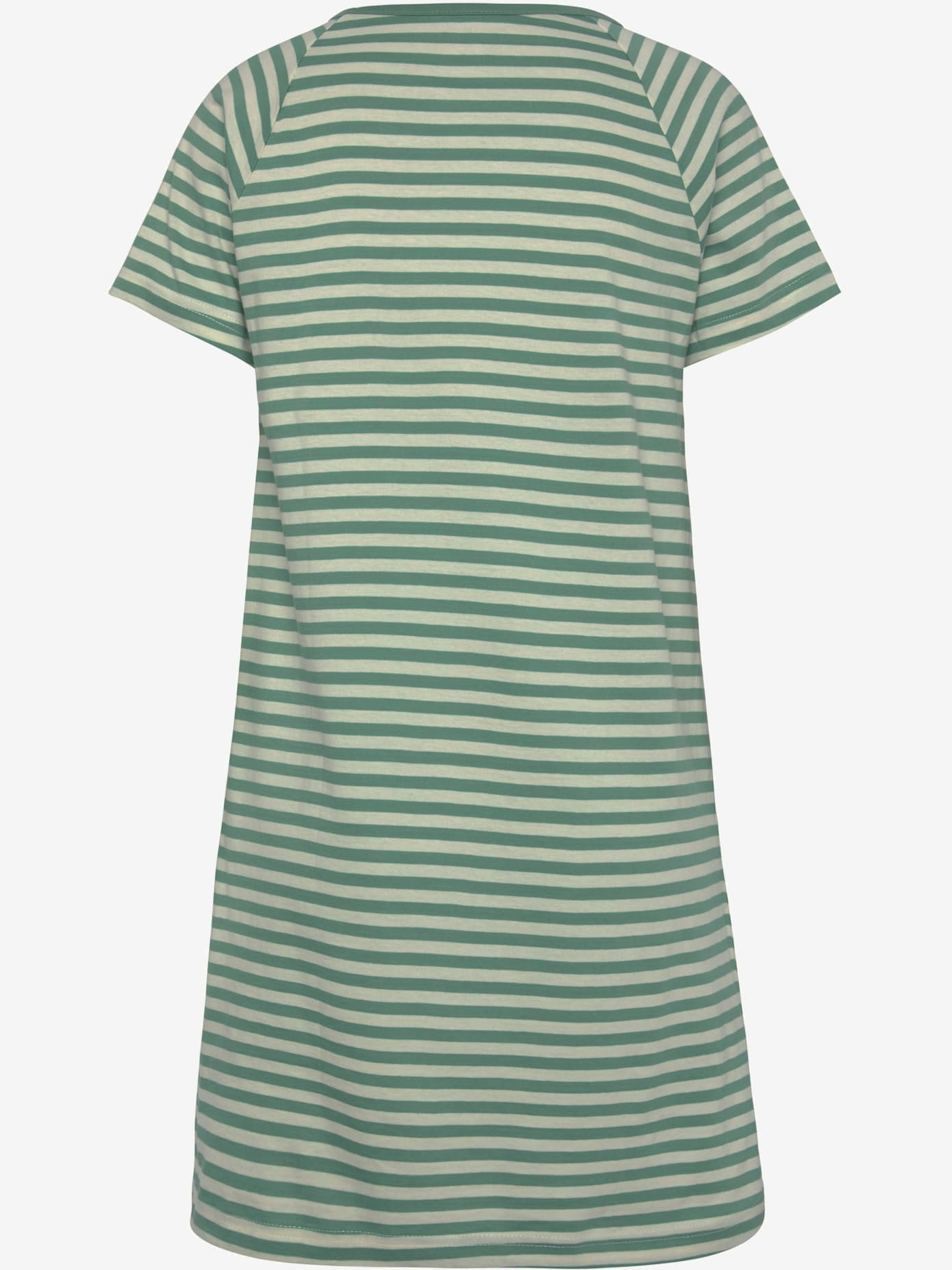 Chemise de nuit t-shirt de nuit rayé avec broderie