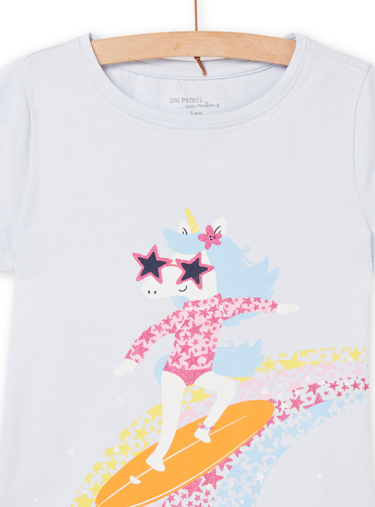 Pyjama bleu arctique enfant fille