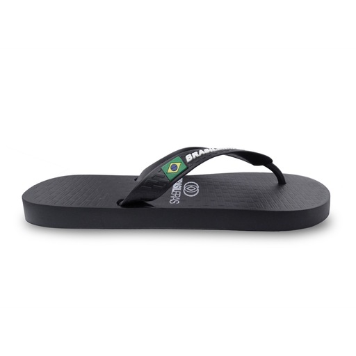Chinelo de praia brasileiro, modelo clássico Brazil NL, fabricado no Brasil