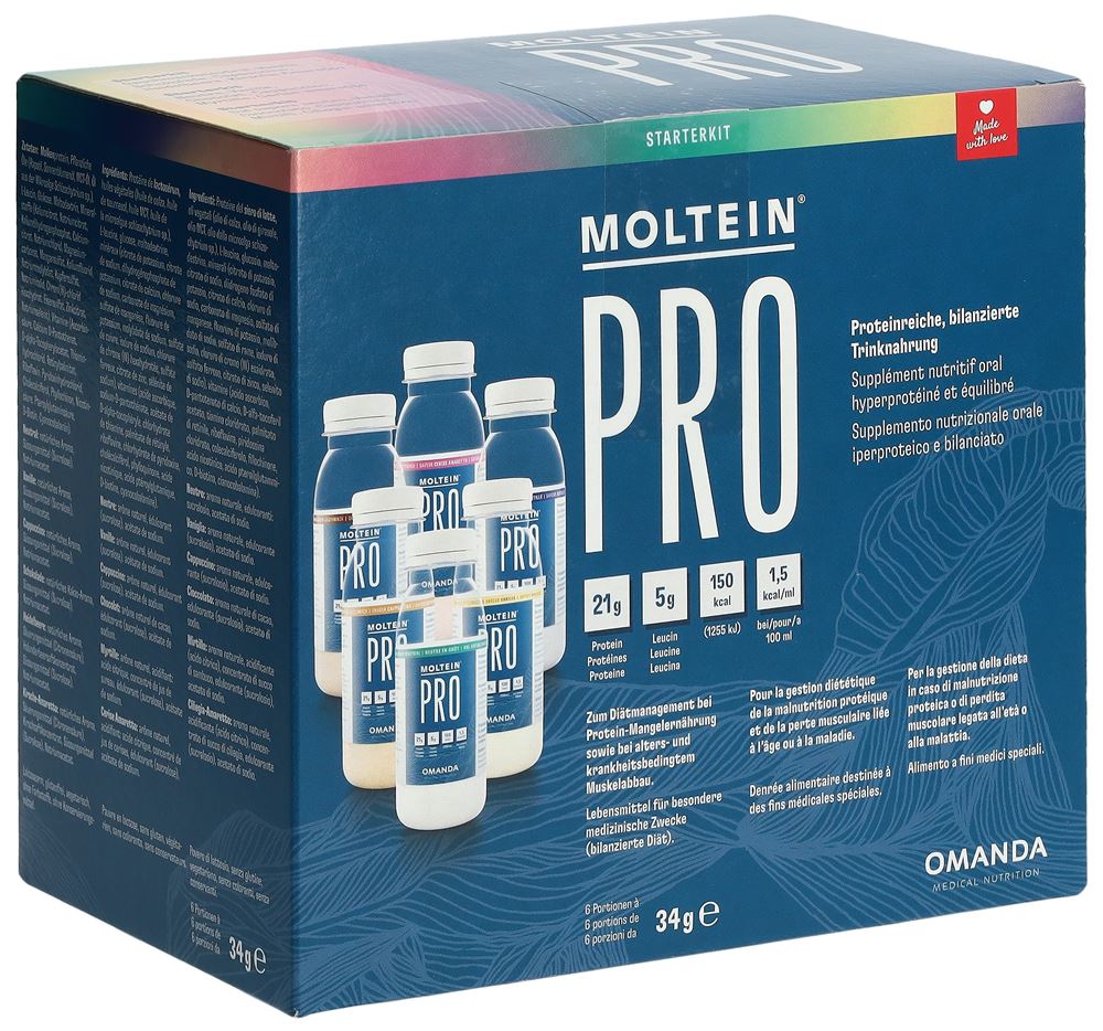 moltein PRO 1.5 Plv Starterkit Fl 34 g