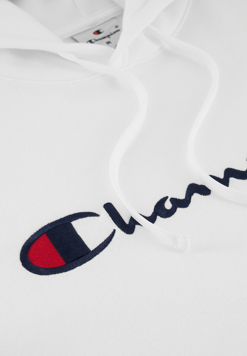 CHAMPION<br>Moletom com capuz e logotipo grande