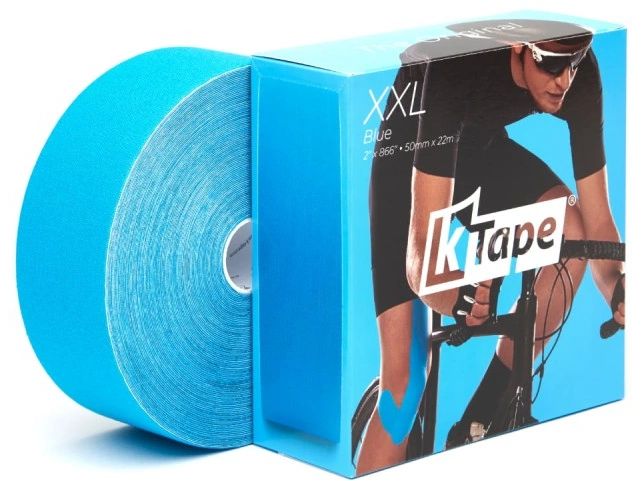 K-Tape K-Tape XXL blau 5 cm x 22 m Atmungsaktives Kinesiology Tape für Muskeln und Gelenke