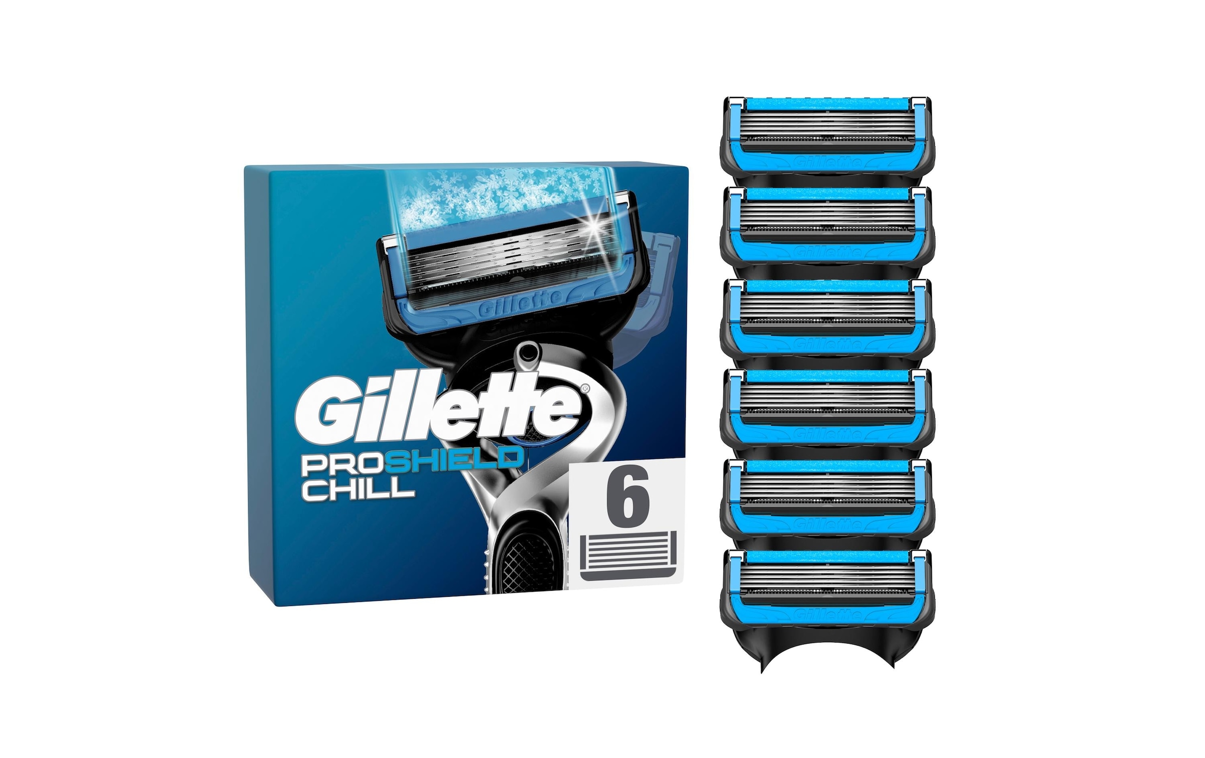 Gillette Rasierklingen »ProShield Chill 6 Stück«