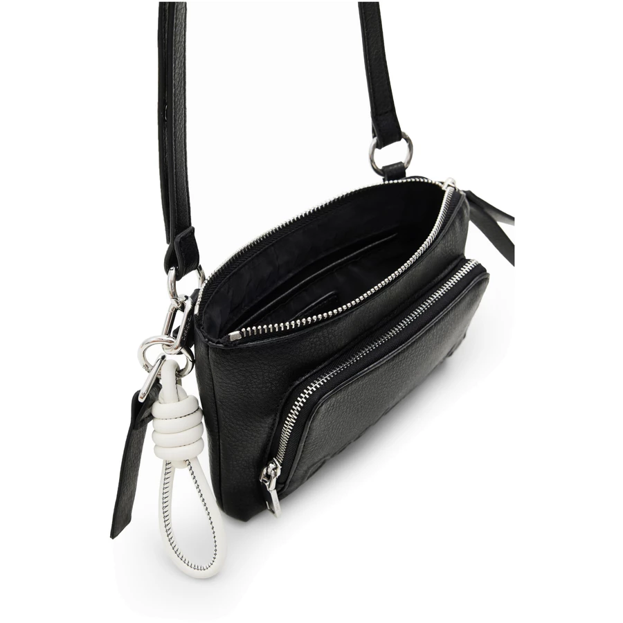 Desigual Half Logo 24 Lisa - Umhängetasche 20 cm black