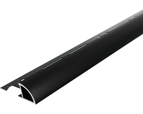 DURAL eindprofiel Durondell zwart 250 x 10 mm