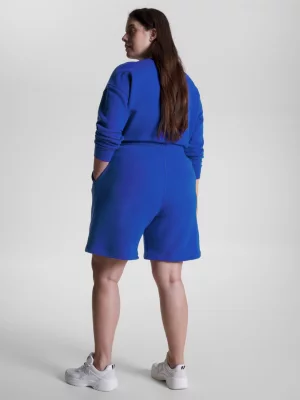 Shorts de moletom com logo Curve Relaxed Terry
