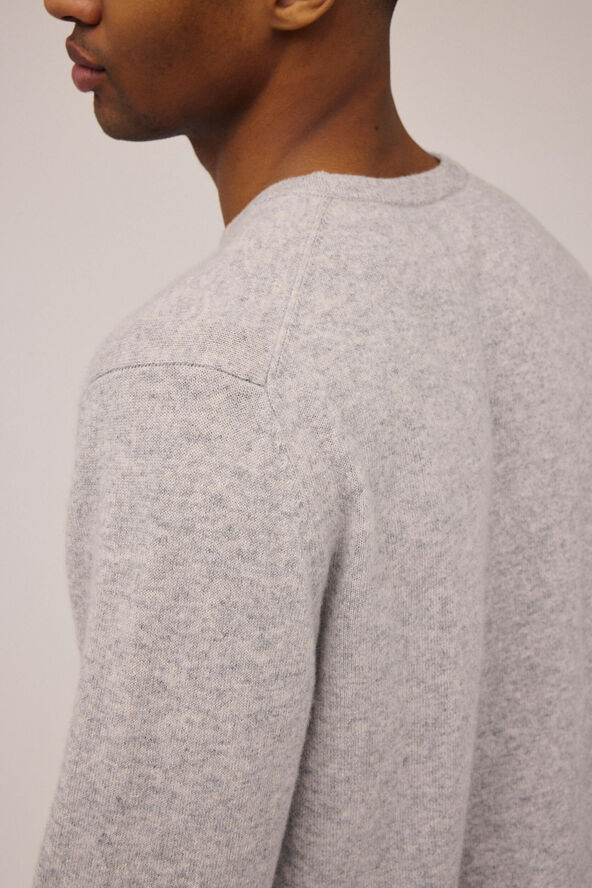 Magasin du Nord Collection Mads 2 - 100% Cashmere Light grey melange