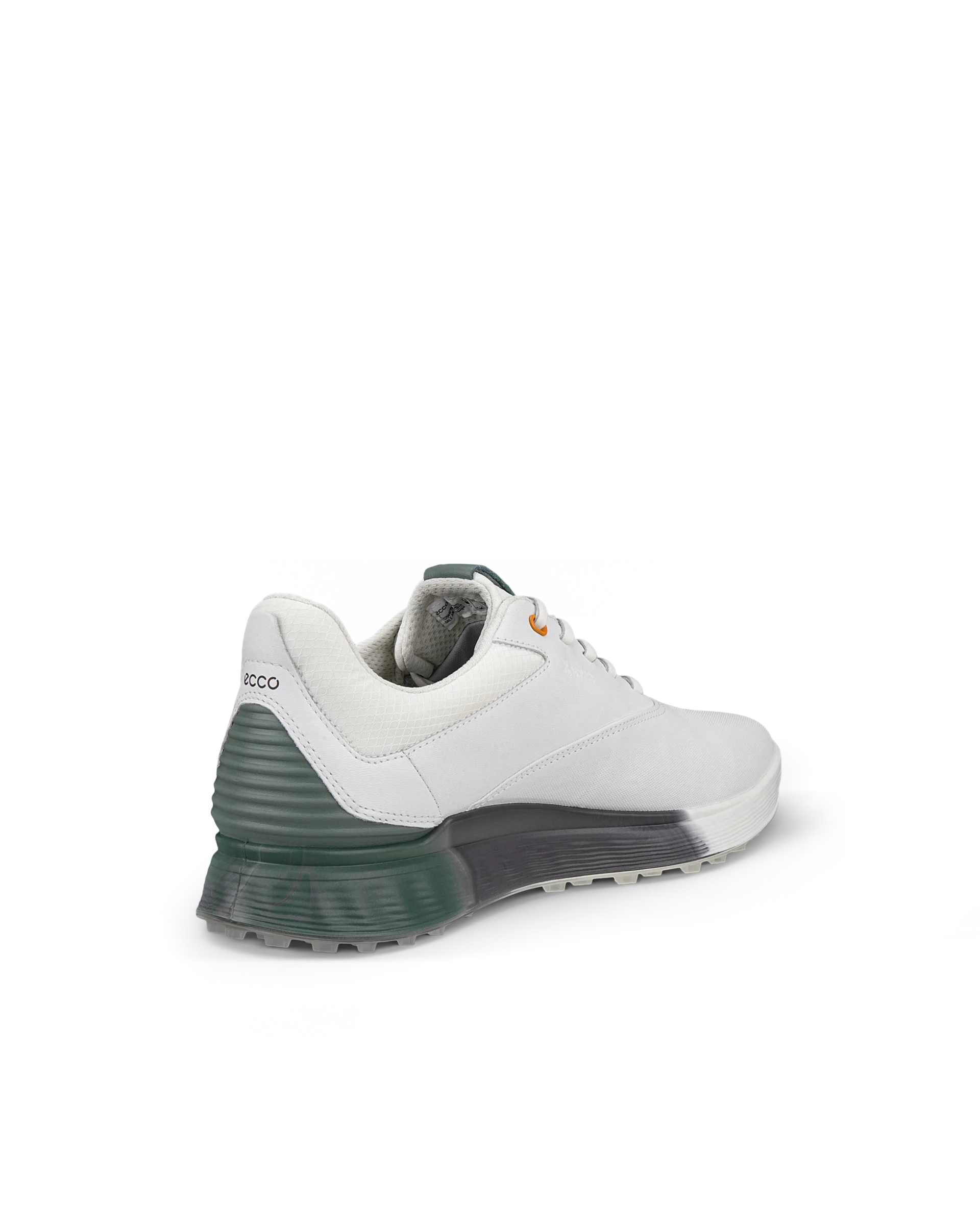 ECCO M Golf S-Three Herren Wasserdichte Golfschuh aus Leder Weiß