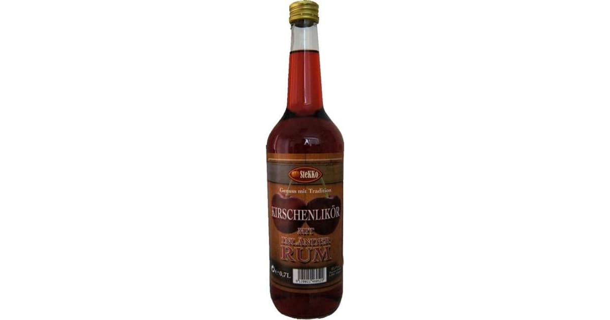 Stekko Kirschlikör mit Rum 22,5% (Einweg)