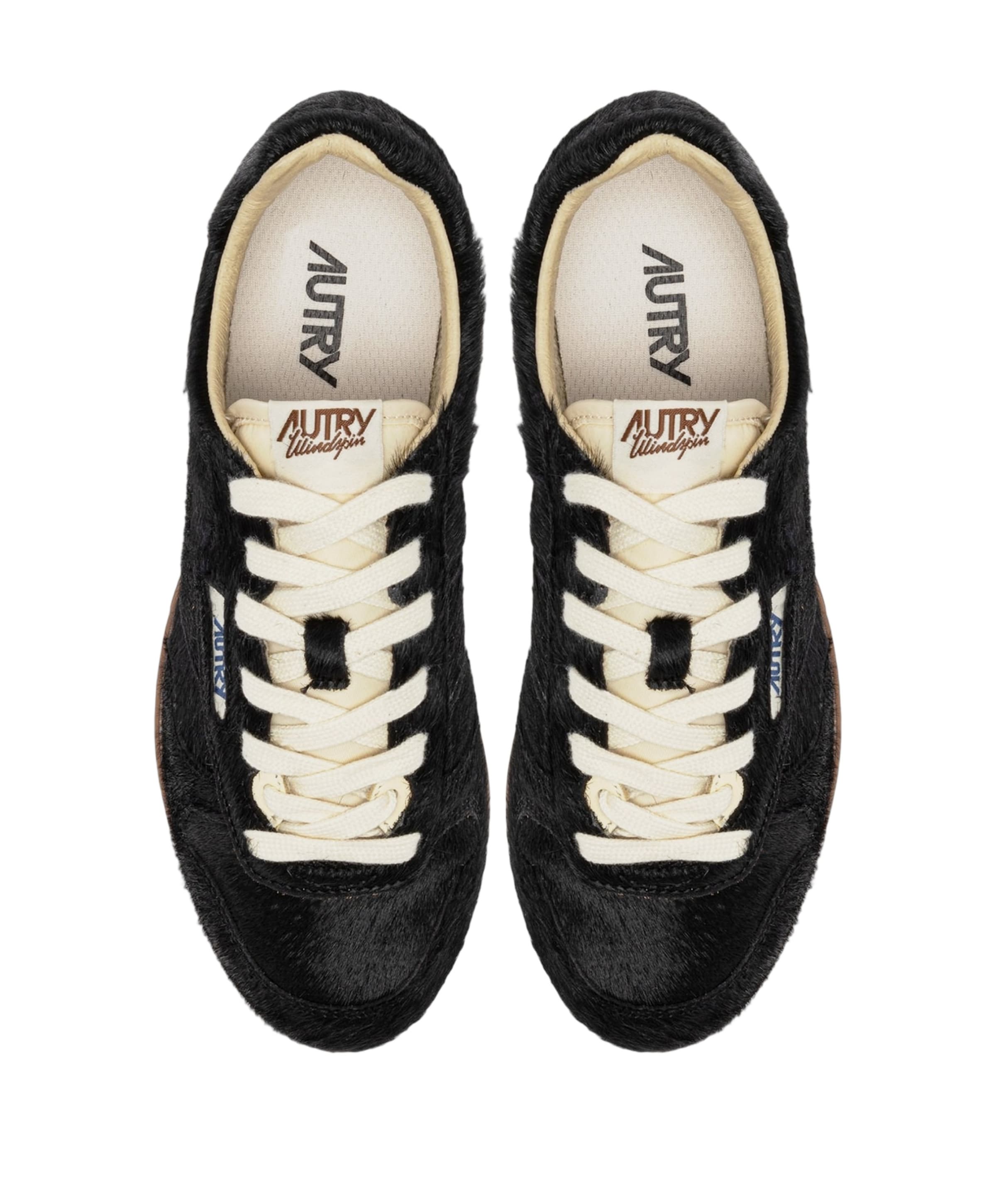 Autry  WINDSPIN LOW WOM dames sneakers bruin
