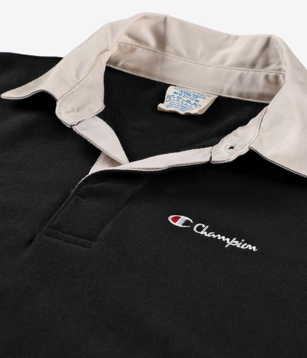 Champion Reverse Weave RWSS Core Polo Sweatshirt (black)