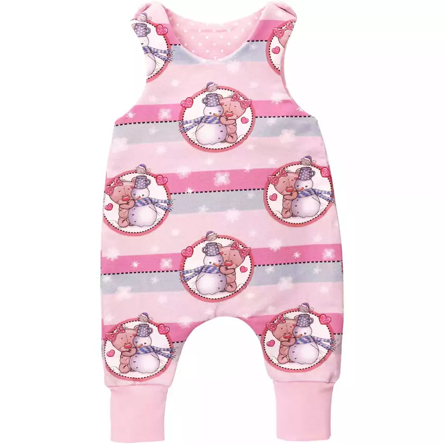 Land Juwelen Strampler Handmade rosa