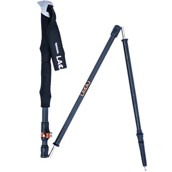 Bâton de randonnée LACAL QUICK STICK COMPACT CARBON CARBON