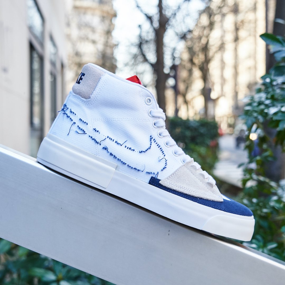 Nike Blazer SB Mid Edge Hack Pack White
