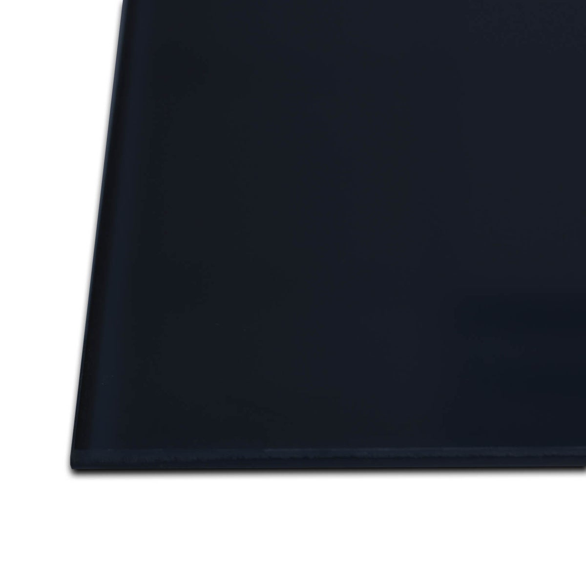 MIO Design Glas Magneetbord - Stijlvol glasbord voor thuis en op kantoor - beschrijfbaar en magnetisch glasbord - 90x120 cm Zwart