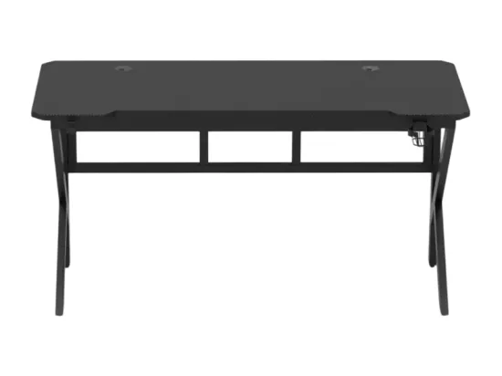Bureau gamer ergonomique 160x60 porte casque et boisson PIUSL