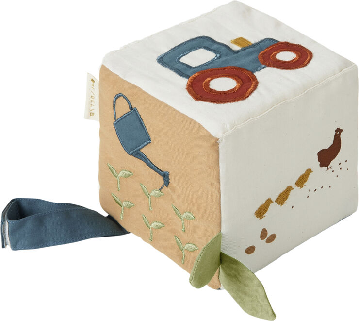 Fabelab Fabric Cube - Little Farm Multi colours