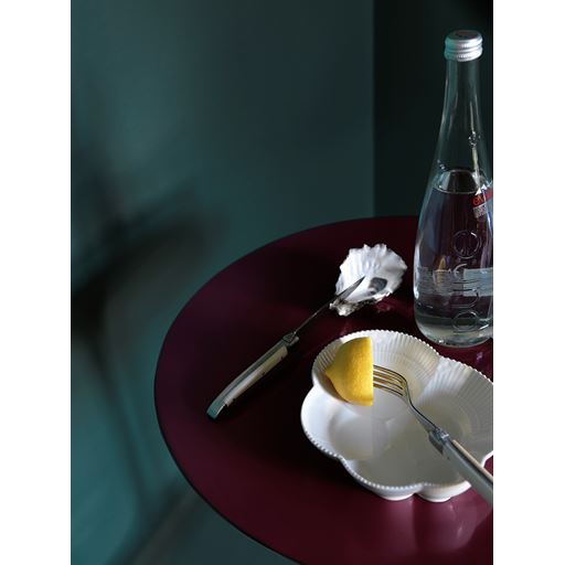 Royal Copenhagen Hvid Elements Desserttallerken, Ø19 cm