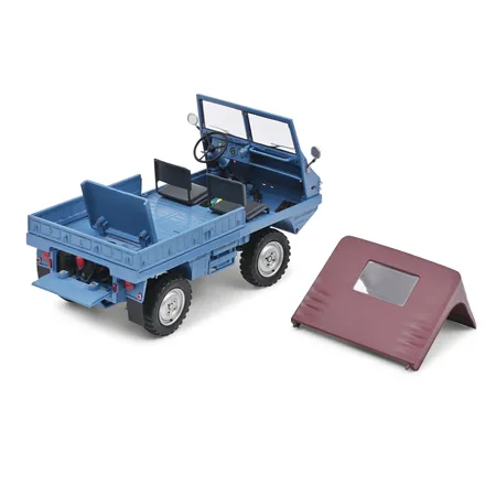 Schuco 450043900 - Steyr Puch Hafl. blau 1:18