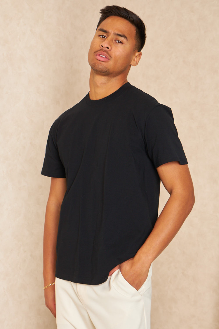 T-shirt basique manches courtes noir