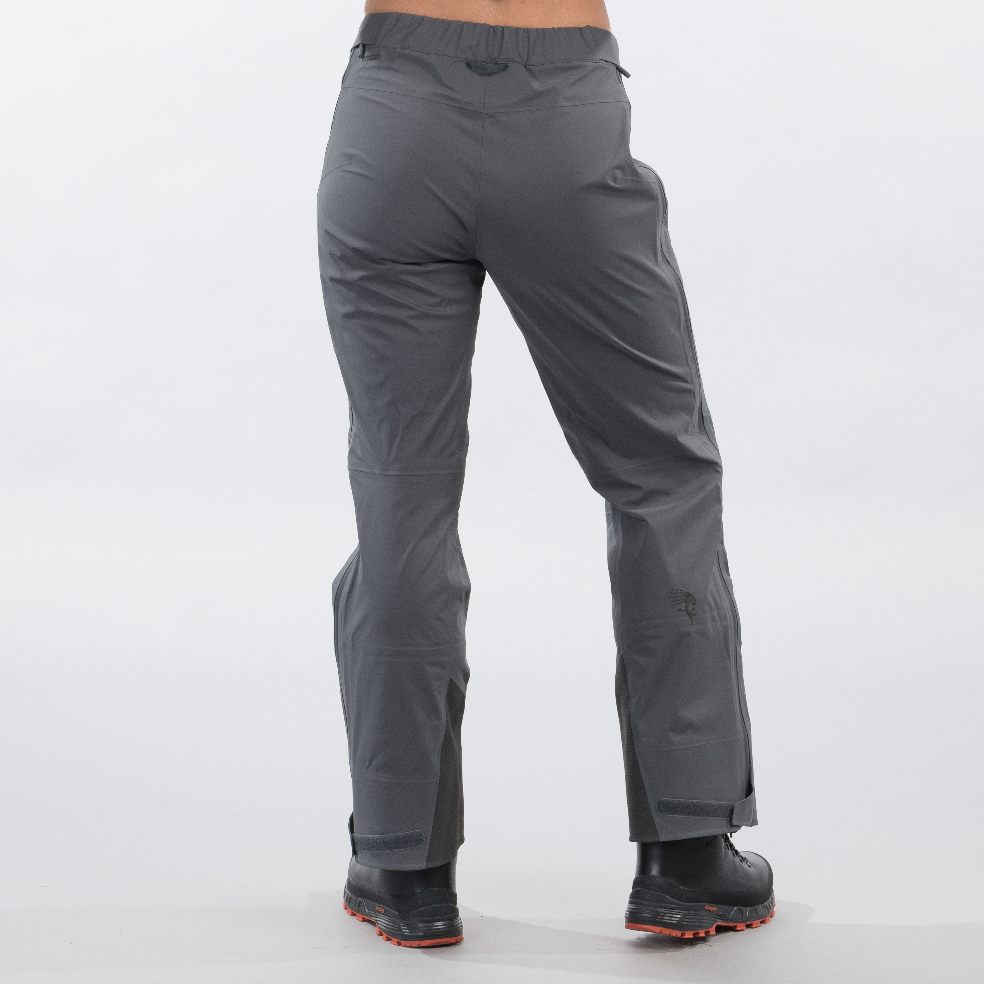 Cecilie 3L Pant Dame Solid Dark Grey/Light Golden Yellow