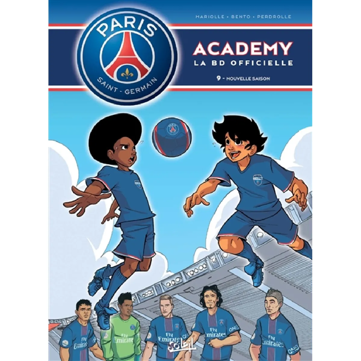 Paris Saint-Germain Academy : la BD officielle. Vol. 9. Nouvelle saison · Occasion