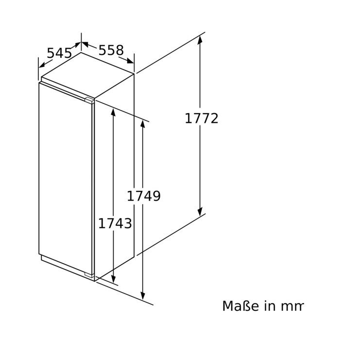 Siemens Einbau-Kühlschrank iQ500 KI82LADE0