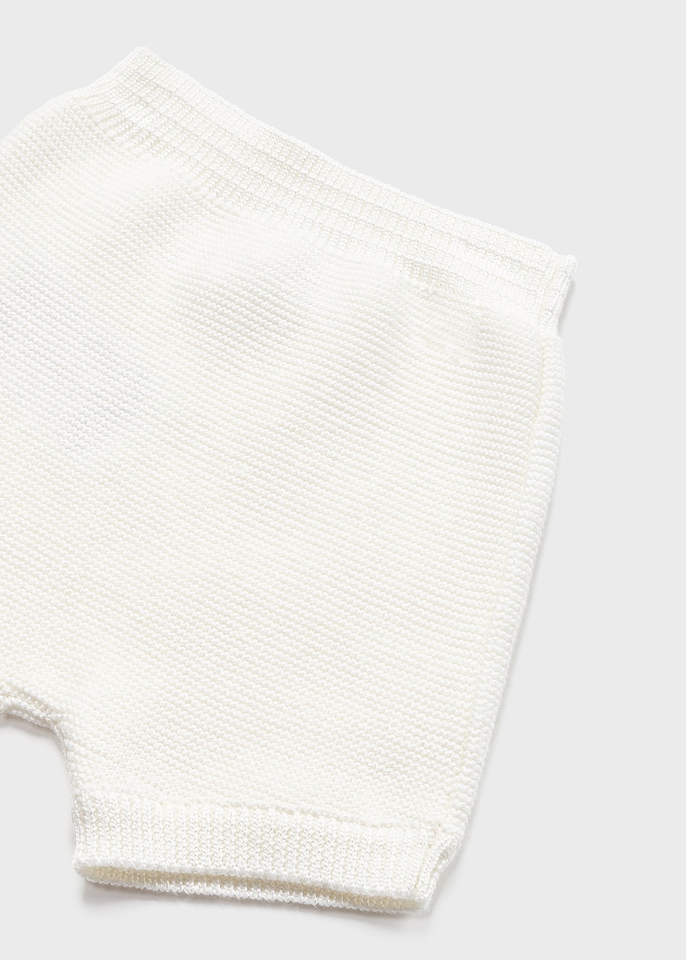 Conjunto de 2 peças em algodão sustentável para recém-nascidos.