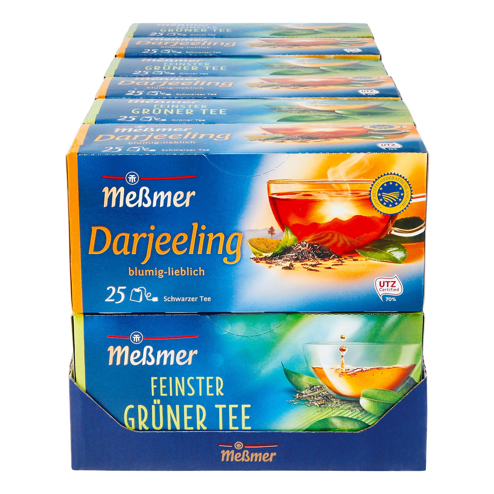 Meßmer verschiedene Sorten 43,75 g, 12er Pack