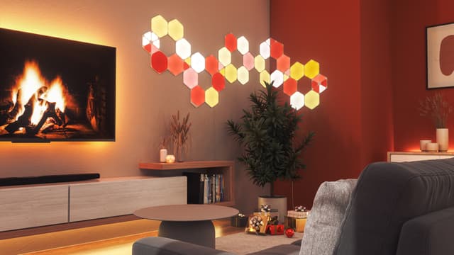 Nanoleaf Shapes vægmonteret strømforsyning NC04-0077